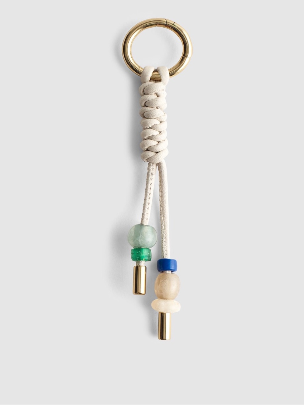 Madewell Beaded Leather Bag Charm